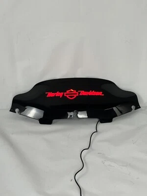 1996-2013 Harley Davidson LED Street Glide Light Up Windscreen Visor Shield FLHX - Image 1 of 4