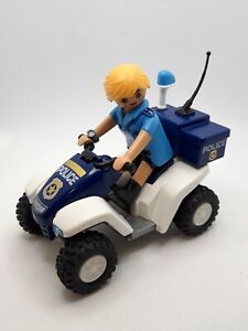 Playmobil Motorrad Quad aus Set 4168 Polizei SEK mit Zubehör