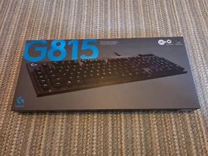 NUOVA tastiera da gioco cablata Logitech G815, layout UK, nero (920-008990) - Foto 1 di 2