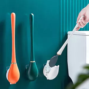 Cepillo de Inodoro Lexagabo, Moderno Flexible Silicona Inodoro Caspa para Hogar - Imagen 1 de 10