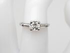 Antik 1920er $ 6K GIA ZERTIFIZIERT 1,21ct VS1 G alter Minenschliff Diamant Platin Ring