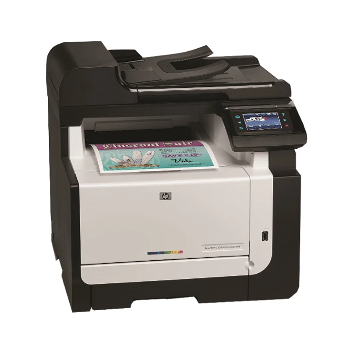 HP LaserJet Pro CM1415fn  CE861A Fax Netzwerk Multifunktion ADF S/W - Bild 1 von 1