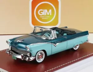 1/43 GREAT-ICONIC-MODELS - FORD USA - FAIRLANE SUNLINER CABRIOLET 1955 GIM035B - Foto 1 di 1