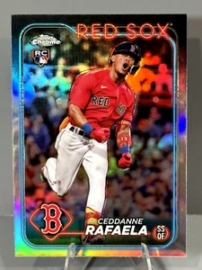 2024 Topps Chrome Ceddanne Rafaela RC Silver Refractor #118 Red Sox - Picture 1 of 2