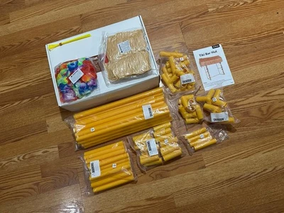 Cabaña de Bar Auihiay Tiki, Kit de Barra Tiki Incluye Barra Tiki Reutilizable, Fiesta Luau. Foto 1 de 4