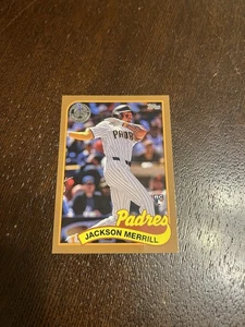 Jackson Merrill - 2024 Topps Update Series 1989 35th anniversary /75 - Bild 1 von 2