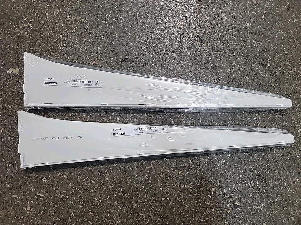 SET OF 2 IKEA ALGOT White Steel Shelf Brackets 19240 58 cm (22 3/4") 102.185.41