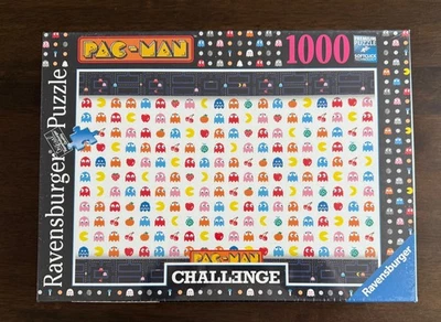 Ravensburger Challenge "Pac-Man" 1000 Piece Jigsaw Puzzle-RARE-NEW SEALED - Image 1 of 4