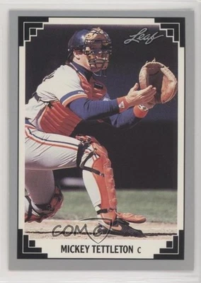 1991 Leaf Mickey Tettleton #322 - Image 1 of 2