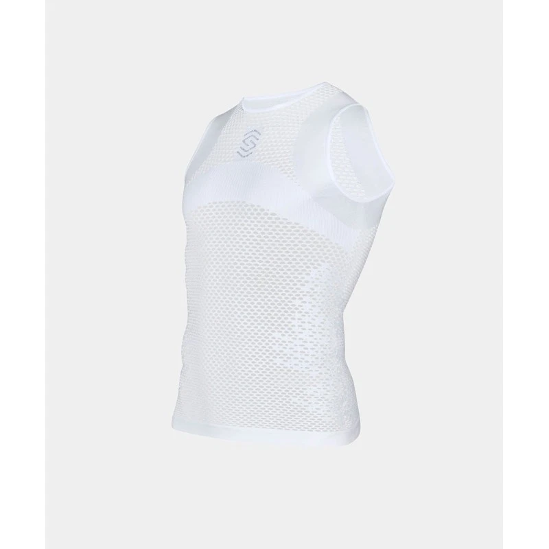 maglia intima smanicata estiva larete taglia unica LS005BYC-WH-TU Silverskin Bic - Immagine 1 di 1