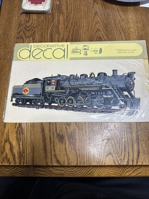 Calcomanía decorativa locomotora Strasburg Railroad #90 John Terry Studio 1973 Foto 1 de 4