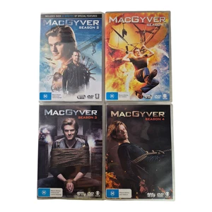 MacGyver Complete Seasons 1-4 DVD (2016) Remake - Lucas Till | Region 4 - Picture 1 of 9