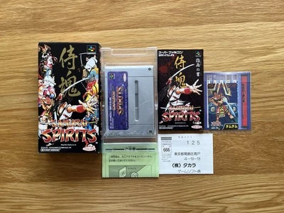 Samurai Spirits Shodown JPN Super Nintendo Famicom SNES SFC SNK Fighter Complete - Image 1 of 4