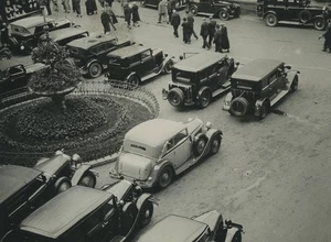 Deutschland? Mehrere alte Knaller Autos altes Schnappschuss Foto 30er Jahre #3 - Bild 1 von 3