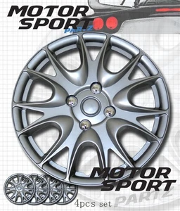 Hubcap 14 inch Rim Wheel Skin Cover 4pcs Set 14" Inches Hub caps Style 533 - Picture 1 of 4