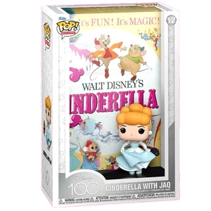 Funko Pop! Disney 100 Cinderella mit Jaq 12 Figuren Poster Hartplastikkoffer Box - Bild 1 von 14