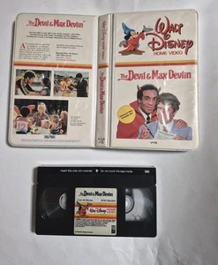 RARE Vintage Disney Home Video The Devil and Max Devlin VHS 1978 Gould OOP - Picture 1 of 7
