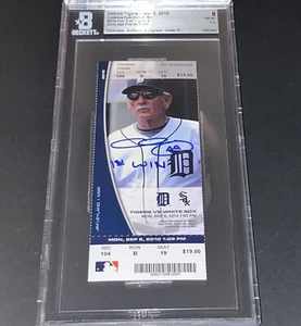 Boleto Chris Sale Braves White Sox firmado automáticamente primera victoria grado 8 automático 10 Beckett - Imagen 1 de 2