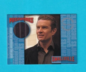 Smallville Season 5 2006 Pieceworks card PW9 James Marsters Milton Fine SHIRT - Picture 1 of 2