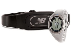 NEW BALANCE N4 Pearl Ladies Running Heart Rate Monitor Watch +Chest Strap NEW - Picture 1 of 3