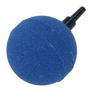 50mm Blue Ceramic Airstone Ball Hi Oxygen Air Stone For Koi Pond Aquarium Tank - Picture 1 of 5