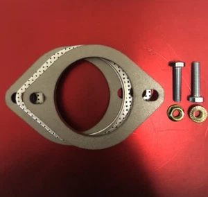 Universal 3” 76MM 304 Stainless Steel 2 Bolt Exhaust Flange Plate Gasket 10mm - Picture 1 of 2