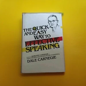 The Quick And Easy Way To Effective Speaking Dale Carnegie 1992 Hardcover - Picture 1 of 2