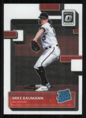 2022 Donruss Optic #57 Mike Baumann RR RC - Image 1 of 2