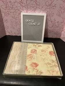 K & Company Isabella Scrapbook Album Vintage Opened Box Sealed W/ Tape Crafting - Picture 1 of 4