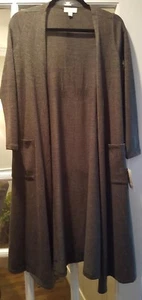 Nuevo con etiquetas Suéter Cárdigan LuLaRoe Sarah Verde Oliva Ligero Talla Xsmall - Imagen 1 de 1