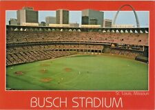 "Cardinals" Baseball in Action at Busch "Memorial" Stadium, St. Louis, Missouri