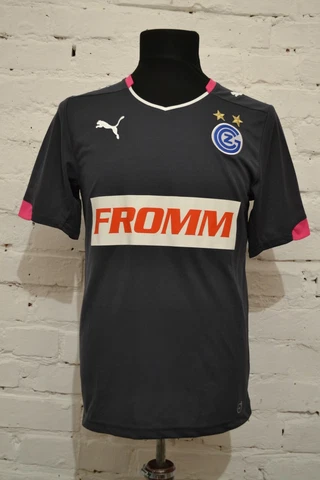 GRASSHOPPERS ZURICH AWAY FOOTBALL SHIRT SOCCER JERSEY MAIILOT GREY PUMA MENS S Cover