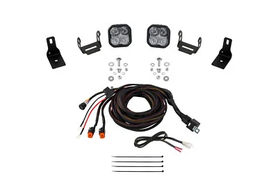 Kit de luces de zanja serie Stage para Ford Maverick SS3 2022+ Sport combo blanco Foto 1 de 4