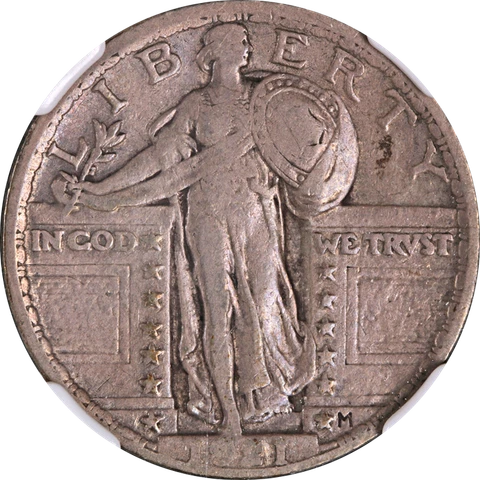 1921 Standing Liberty Quarter NGC VF20 Nice Eye Appeal Cover