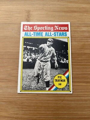 1976 Topps - #343 Pie Traynor Foto 1 de 4