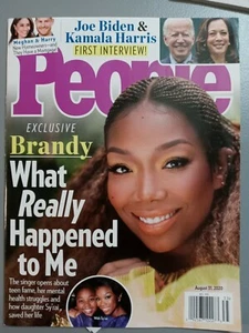 People magazine. Joe Biden & Harris/ Brandy what really happen august 2020. M-3 - Picture 1 of 2