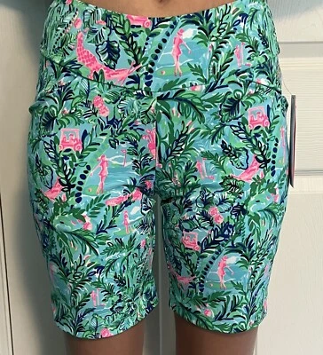 Pantalones Cortos de Golf Lilly Pulitzer Mujer Azul Horizon Par Fección Luxletic Reid 0 Nuevos Foto 1 de 4