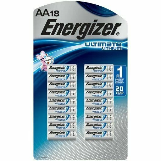 Energizer Ultimate Lithium 18 AA Single Use Batteries