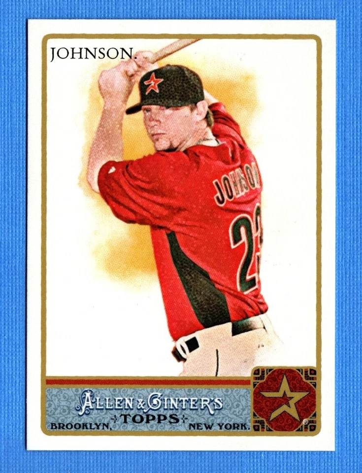 2011 Topps Allen & Ginter #328 Chris Johnson SP Houston Astros - Image 1 of 1