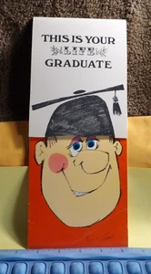 Vintage Graduation Card, Hi-Browns' American Greetings Booklet 50G 3A-27 - Picture 1 of 8