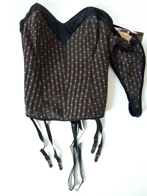 Corsés vascos Shirley of Hollywood talla 40 marrón sin tirantes bustier y tanga Foto 1 de 4