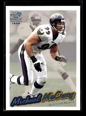 1999 Pacific Paramount HoloSilver #23 Michael McCrary /99 ERROR Baltimore Ravens - Image 1 of 2