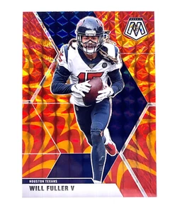 2020 Panini Mosaic Orange Reactive Prizm Will Fuller Houston Texans - Picture 1 of 2