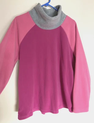 Sudadera para mujer L BLAIR ligera polar de gran tamaño cuello alto 23x27 USADA DOS VECES Foto 1 de 4