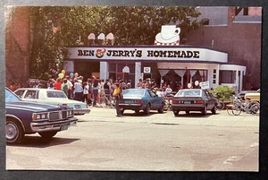 The Original Ben & Jerry's HELADOS Store Burlington Vermont Impreso Cromo - Imagen 1 de 2