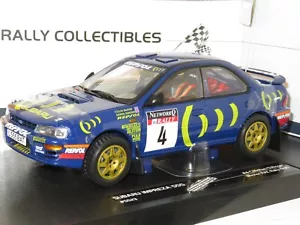 1/18 Subaru Impreza 555 Winner Network Q Rally 1995 #4 C.McRae - Foto 1 di 8