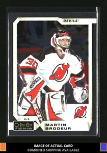 2018-19 O-Pee-Chee Platinum #149 Martin Brodeur New Jersey Devils - Picture 1 of 2