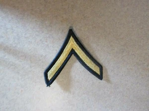 US Army Dress BLUE Uniform Private E-2 Class Stripes Patch Perfect Cond Used - Picture 1 of 2