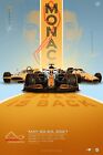 Monaco Gp 2021 Is Bold Is Back Racing Poster Print
