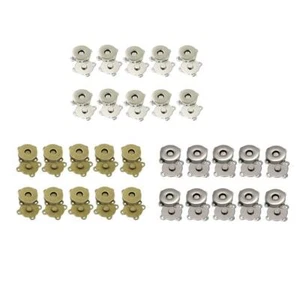 10Set 14mm Brass Plum Magnetic Snaps Purse Clasp Closures Clothes Bag Craft - Picture 1 of 10